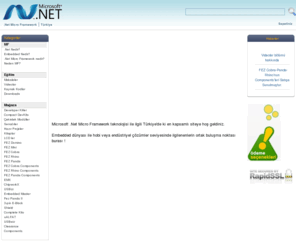 micro-framework.com: Microsoft .Net Micro Framework - TÃ¼rkiye
Microsoft .Net Micro Framework hakkÄ±ndaki bulabileceginiz en kapsamlÄ± site