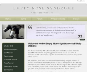emptynosesyndrome.org: 
