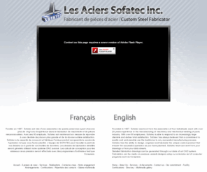 sofatec.ca: Les aciers Sofatec inc
Fournir à nos clients des produits de métal mécano soudés de meilleur qualité fabriqués selon leurs spécifications