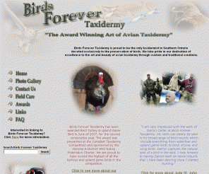 birdsforevertaxidermy.com: Birds Forever Taxidermy / Ontario Bird Taxidermist
