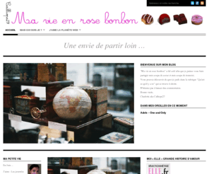 calliope27.com: Ma vie en rose bonbon par Calliope27 – Lifestyle ♥ Films girly ♥ Musique ♥ Gourmandises et autres bêtises à Montréal
