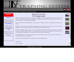 isftrainingsystem.com: ISF Training System, het systeem om snel fit te worden
ISF Training System, revolutionair trainingsystem om fit te worden