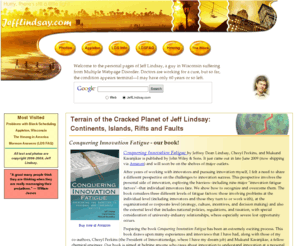 jefflindsay.com: JeffLindsay.com - The Cracked Planet: Humor, Education, Mormons and Mormon Studies, Science, and Eclectic Items from Jeff Lindsay of Appleton, Wisconsin
The Cracked Planet of Jeff Lindsay: truth, knowledge, humor, Mormon studies, and much more here at JeffLindsay.com.