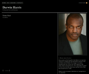 darwinharris.com: Darwin Harris — Professional Actor and Entertainer
Professional Actor and Entertainer
