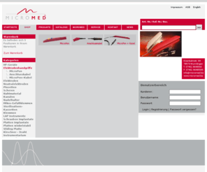 electrode-handle.com: Micromed Medizintechnik GmbH | HF-Geräte, Pinzetten, Elektroden
Micromed