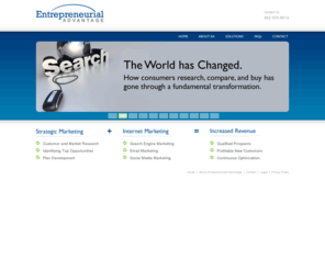 entrepreneurialadvantage.com: Entrepreneurial Advantage | Strategic Internet Marketing | Financial Model
Entrepreneurial Advantage (EA) Provides Proven Strategic Internet Marketing; Financial Modeling for Your Business; Repeatable Growth and Profit.