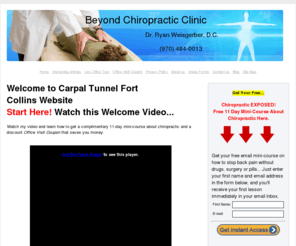 carpaltunnelfortcollins.com: Carpal Tunnel Fort Collins:: How to choose a Chiropractor for Carpal Tunnel pain
Carpal Tunnel Fort Collins::How to Choose a Chiropractor for Carpal Tunnel Pain