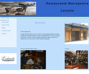 marisquerialorente.com: Bienvenidos  muestra web, Restaurante Marisqueria Lorente de canals,valencia.casa fundada en 1916
 Pagina Web oficial Restaurante marisqueria lorente de canals (valencia) lleva mas de 80 años elaborando los mejores mariscos y pescados de la comunidad valenciana, sin olvidar sus ibericos y excelentes carnes. En nuestro restaurante marisqueria encontraras tambien platos de temporada como arroz al horno a diario y arroces por encargo