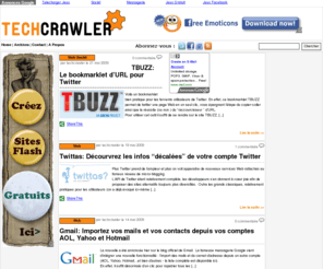 techcrawler.net: Techcrawler
Bienvenue sur Techcrawler! Ce Web Blog a pour but de présenter toutes les dernières news relatives au Web, aux réseaux sociaux et à tous ce qui est du domaine des nouvelles technologies informatique.