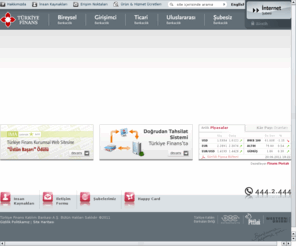 xn--trkiyefinansbank-jzb.com: Türkiye Finans Katılım Bankası | Bankamız Hepimiz İçin
Türkiye Finans, Bireysel, Kurumsal ve Uluslararası Bankacılık alanlarında “katılım bankacılığı” ilkeleriyle hizmet sunmaktadır