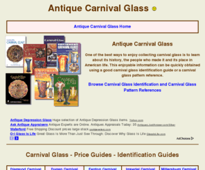 carnival-glass.info: Antique Carnival Glass
Carnival Glass - Pattern Identification, 