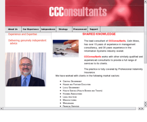 ccconsultants.net: CCConsultants of Edinburgh, Scotland - Management Consultants specialising in Information Systems
CCConsultants is a firm of specialist management consultants based in Edinburgh Scotland. We provide independent advice on process redevelopment, Information Systems and Technology, Internet strategy