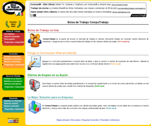 Computrabajo mexico Publicación gratuita de ofertas de trabajo en México. Acceso a miles de currículums a través de un cómodo buscador.