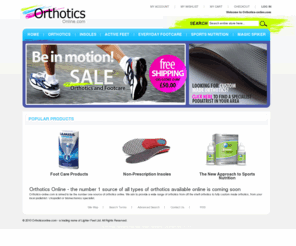 orthotics-online.com: Orthotics Online, Orthotics, Foot Orthotics - Orthotics Online
Orthotics-online.com is your number one source of orthotics online. We aim to bring you all types of orthotics from a wide range of suppliers, at the best prices on the internet.