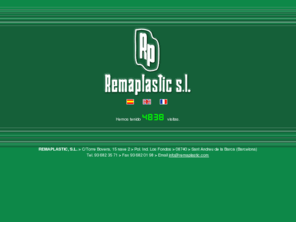 remaplastic.com: REMAPLASTIC, SL
Maquinaria para la manipulación y transformación del plástico.
