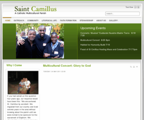 stcamillus.net: Saint Camillus
St Camillus Catholic Church of Silver Spring, Maryland is a Franciscan multicultural parish