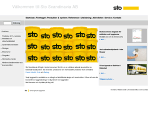 stoguard.com: isolerade fasadsystem fasad interiör golv betong
Sto Scandinavia AB ingår i tyska koncernen Sto AG, en av världens ledande leverantörer av isolerade fasadsystem. Sto utvecklar, producerar och marknadsför produkter inom områdena Fasad, Interiör, Betong och Golv.  