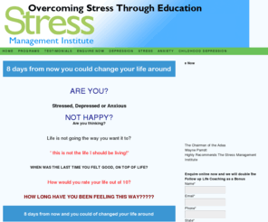 stressmanagement-institute.com: Stress Management Institute — Start Managing Your Stress Today
Start Managing Your Stress Today