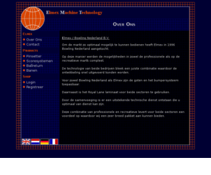 bowlingnederland.com: Elmex Machine Technology // Bowling Nederland
