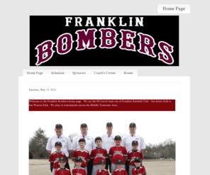 franklinbombersbaseball.com: Home Page
Home Page