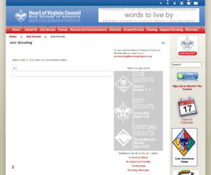 joinscoutingva.org: Join Scouting
Joomla - the dynamic portal engine and content management system