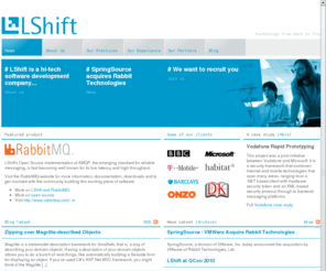 lshift.co.uk: Home: LShift Ltd.
Software development and consultancy.