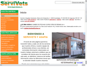 serviciosintegralesveterinarios.com: Servicios Integrales Veterinarios
clnica veterinaria servivets