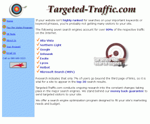 targeted-traffic.com: Targeted-Traffic - search engine optimization guaranteed
Targeted Traffic provides search engine optimization for popular keywords.