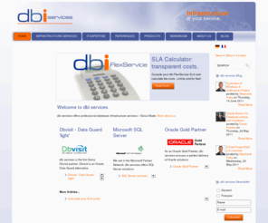 dbi-services.com: dbi services: Database Infrastructure Services - Engineering, Implementation, Operation, Modernization. dbi services - infrastructure at your service
dbi services is an IT service company delivering professional database infrastructure services on Oracle, Microsoft, MySQL, Sybase and Linux.