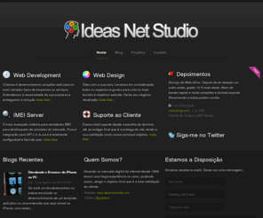 ideasnetstudio.com: Ideas Net Studio :: Serviço web e desenvolvimento de soluções usando CMS Joomla!
Empresa espercializada em desenvolvimento de soluções web usando CMS Joomla!