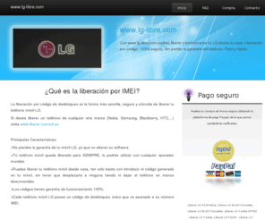 lg-libre.com: www.lg-libre.com -:- Liberar / Desbloquear cualquier LG por IMEI
Stable Template