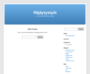 rajaytystyot.info: Räjäytystyöt
