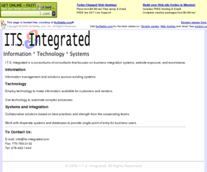 its-integrated.net: I.T.S. Integrated
technology, systems, and integration solutions