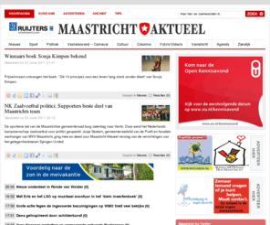 maastrichtaktueel.nl: Maastrichts Nieuws en Achtergronden
Maastricht 's nieuws en achtergronden over actuele onderwerpen.