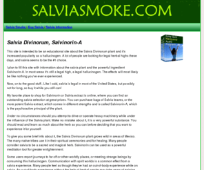 salviasmoke.com: Home - Salvia Divinorum
Educational information about the Salvia Divinorum plant.