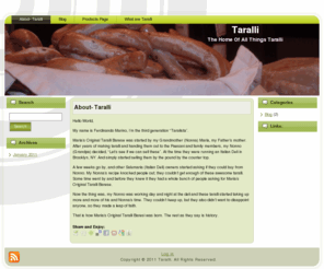 thetaralli.com: Taralli the Home of Maria's Original Taralli Baresi
Story of Taralli and where you can buy tasty Taralli Barese