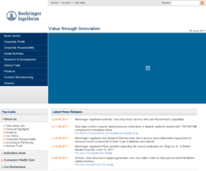 bi-fund.com: Homepage - Boehringer Ingelheim Corporate Website
Boehringer Ingelheim ranks among the world's leading pharmaceutical companies, focusing on prescription medicines, consumer health care, chemicals, biopharmaceuticals and animal health.