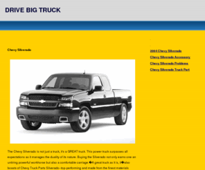 drivebigtruck.com: Chevy Silverado: Reviews, Information, Resource
The 2004 Chevy Silverado is a great work truck.