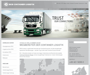 ekb-group.biz: EKB CONTAINER LOGISTIK | Startseite | Willkommen
EKB Container Logistik (ECL) ist Anbieter von Containertransporten und logistischen Dienstleitungen