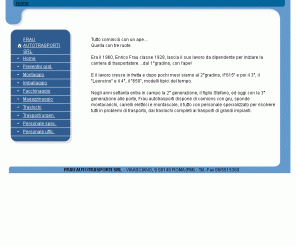frauautotrasporti.com: Opifici Digitali
