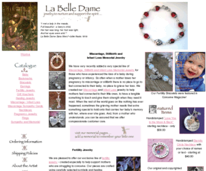 labelledame.com: Healing Jewelry for Miscarriage, Infant Loss, Fertility, Sympathy, Pregnancy and Birth
Handmade sterling jewelry specializing in jewelry for miscarriage, infant loss, fertility, pregnancy, birth and  baby. 