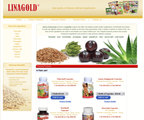 linagold.com: LinaGold® - Lose Weight and Feel Better
LinaGold exclusive product line by Azteca Productos, offering high quality health & dietary supplements with all natural ingredients including flaxseed, acai, artichoke, pineapple, apple, grapefruit, aloe and senna leaf. 