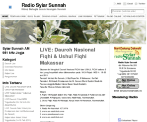 syiarsunnah.com: Radio Syiar Sunnah
