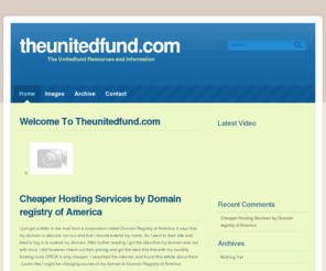 theunitedfund.com: theunitedfund.com
Site Description Here