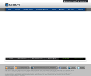 crgwest.com: CoreSite: Data Centers, Colocation, Peering
CoreSite builds and manages data centers across the United States, with three principle product offerings: wholesale data centers, colocation and peering services.