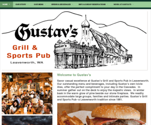 gustavsleavenworth.com: Home
Gustav's family restaurant located in downtown Leavenworth.