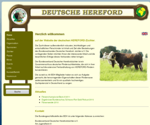 hereford-deutschland.com: Bundesverband Deutscher Herefordzüchter e.V.
Bundesverband Deutscher Herefordzüchter e.V.