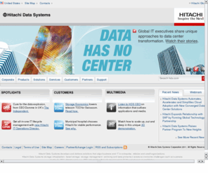 hitachileads.com: Hitachi Data Systems (HDS) - Data Storage Products Services Solutions
Hitachi Data Systems (HDS) offers complete storage solutions for enterprises of all sizes.A single platform for all your data storage, trusted by the most demanding companies.