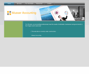 musseraccounting.com: Home - Musser Acounting
A WebsiteBuilder Website