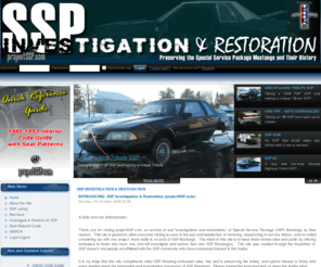 projectssp.com: SSP Investigation & Restoration
ProjectSSP Project SSP Mustang